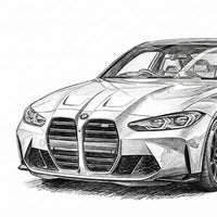 Coche lápiz