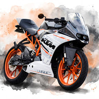 Motocicleta horizontal