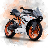Motocicleta horizontal